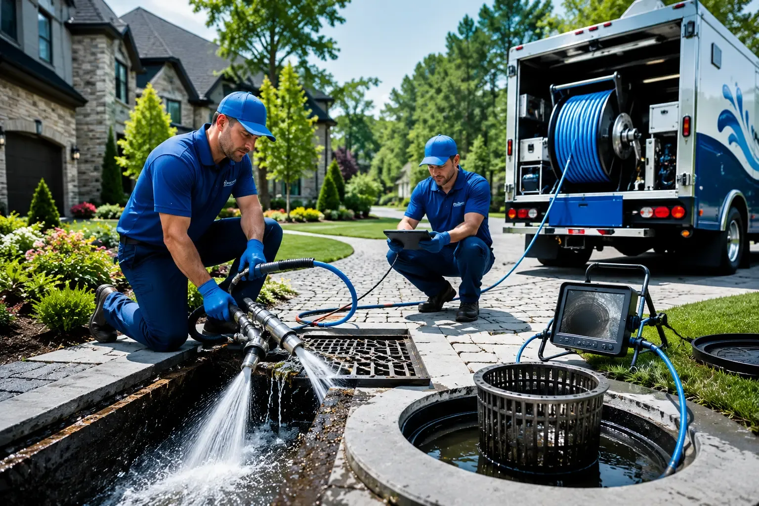 Local outdoor drain cleaning professionals in Ponca City, OK